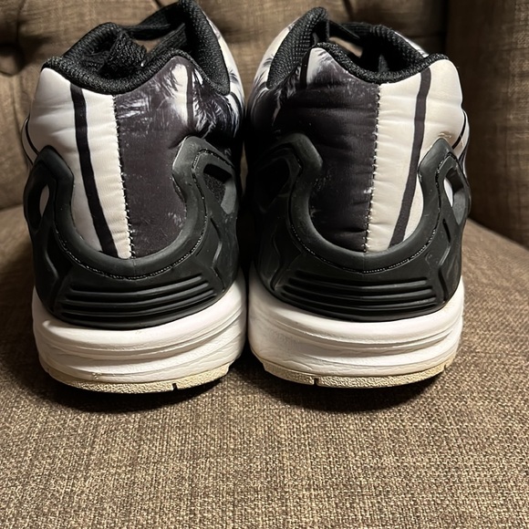 Adidas Torsion Palm Trees Men's Black and White Sneakers size 10 - Picture 6 of 11